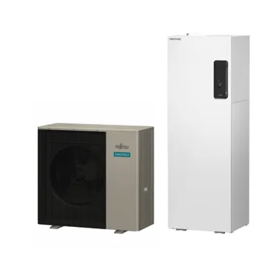 Fujitsu Waterstage High Power 10 kW z integriranim bojlerjem R32 – Toplotna črpalka zrak–voda (1‑fazna) 
